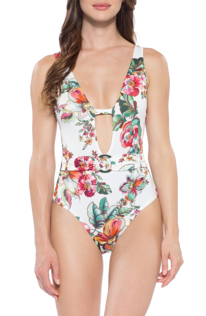 Women's Becca Emma One-piece Swimsuit - White