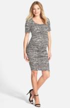 Women's Tart Maternity 'bump' Midi Body-con Maternity Dress