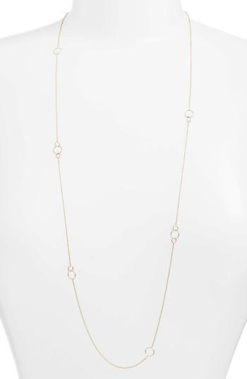 Women's Bony Levy Long Link Necklace (nordstrom Exclusive)