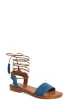 Women's Matisse Sting Wraparound Lace Sandal M - Blue