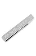 Men's Cufflinks, Inc. May The Force Be With You Tie Bar
