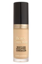 Too Faced Born This Way Super Coverage Multi-use Sculpting Concealer .5 Oz - Golden Beige