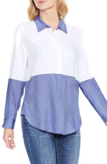 Women's Two By Vince Camuto Colorblock Shirt