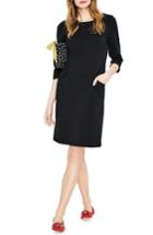 Women's Boden Jasmine Ottoman Dress - Black