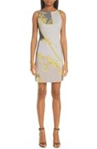 Women's Versace Collection Barocco & Eyeshadow Print Dress