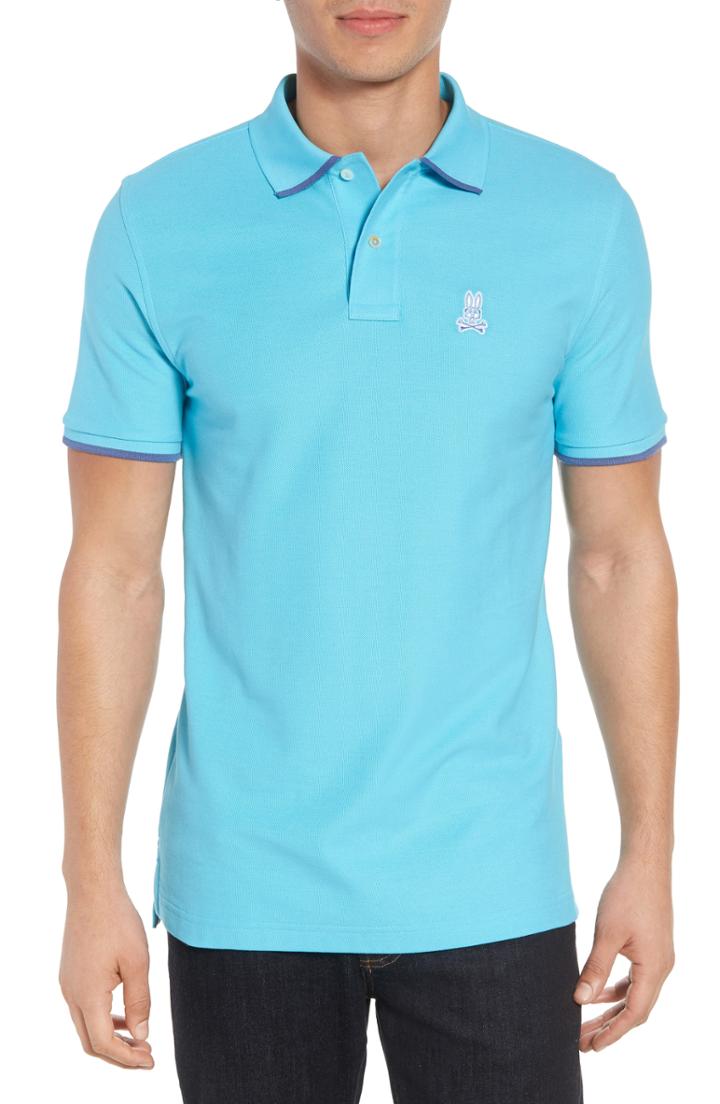 Men's Psycho Bunny Sandford Polo (xl) - Blue