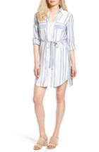 Women's Cupcakes And Cashmere Stelle Shirtdress, Size - Ivory