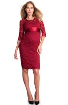 Women's Seraphine 'seraphina Luxe' Lace Maternity Dress
