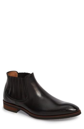Men's Right Bank Shoe Co Gus Mid Top Chelsea Boot M - Black
