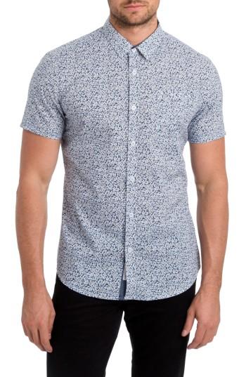 Men's 7 Diamonds Eternal Bliss Print Woven Shirt