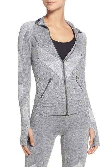 Women's Lndr Summit Seamless Jacket /small - Grey