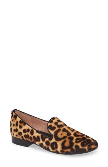 Women's Taryn Rose Bryanna Genuine Calf Hair Loafer M - Brown