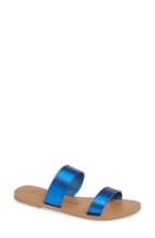 Women's Malvados Icon Azalea Slide Sandal /6 M - Blue
