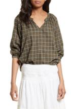 Women's The Great. The Wildflower Plaid Top
