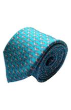 Men's Lazyjack Press Shark Week Silk Tie, Size - Blue