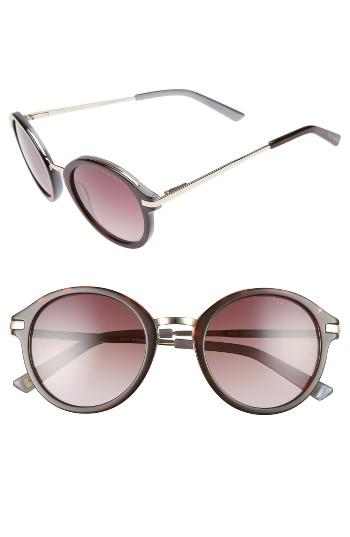 Women's Ted Baker London 49mm Round Sunglasses - Tortoise