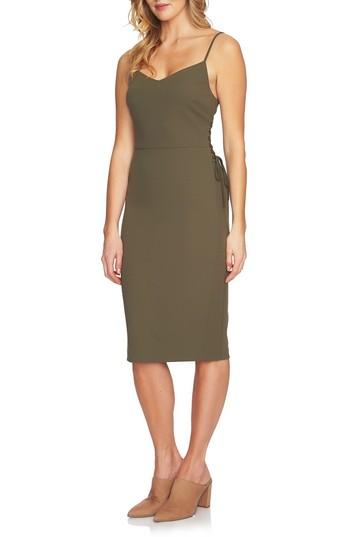 Women's 1.state Side Tie Slipdress - Green