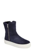 Women's Jslides Allie Faux Fur Lined Platform Boot .5 M - Blue