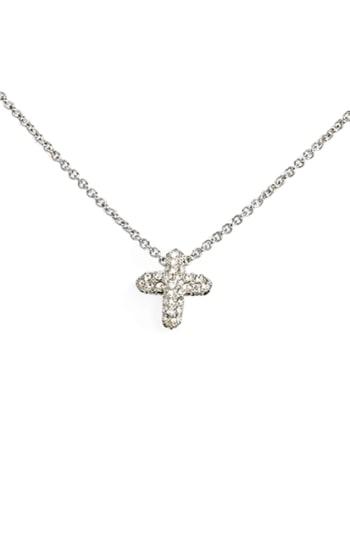 Women's Judith Jack Reversible Pave Cross Pendant Necklace