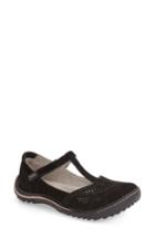 Women's Jambu 'bridget' T-strap Flat M - Black