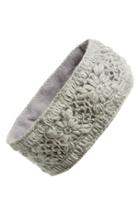 Nirvanna Designs Crochet Ear Warmer Headband, Size - Grey