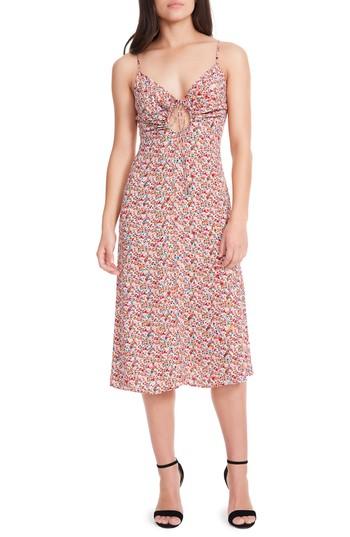 Women's Afrm Cora Midi Dress - Red