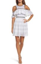 Women's Foxiedox Belinda Lace Cold Shoulder Dress - White