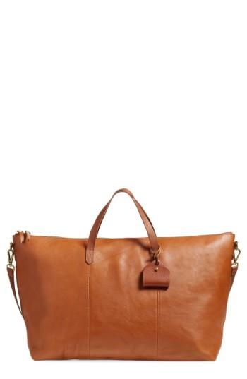 Madewell 'transport' Weekend Bag - Brown
