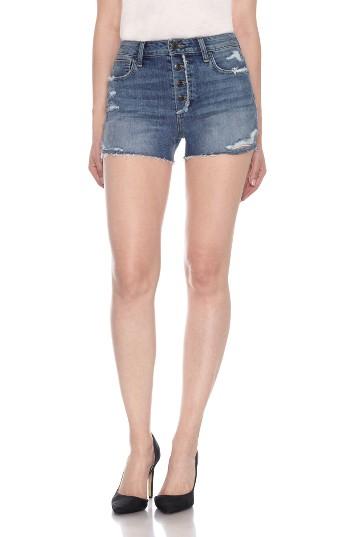 Women's Joe's Collectors - Charlie Distressed Cutoff Shorts - Blue