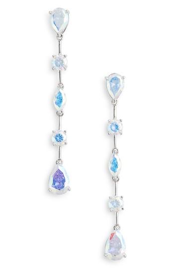 Women's Nina Cubic Zirconia Linear Drop Earrings