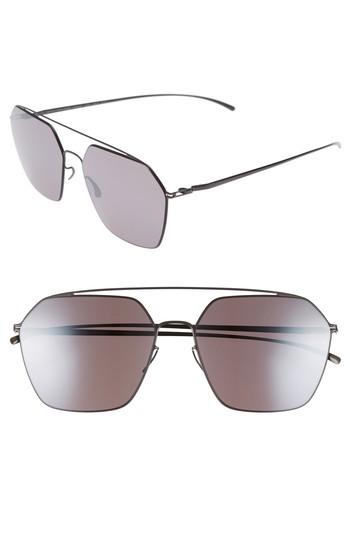 Men's Mykita Mmesse016 60mm Sunglasses - Dark Grey