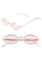 Women's Le Specs Love Train 51mm Oval Sunglasses - Gold