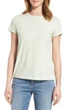 Women's Eileen Fisher Organic Cotton Tee, Size - Green