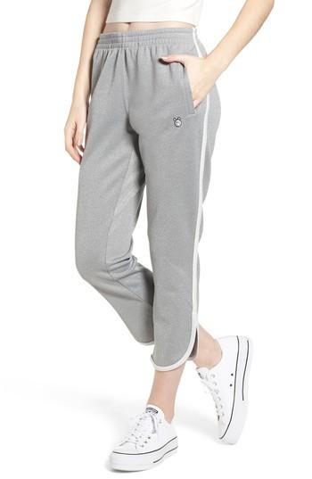 Women's Converse X Miley Cyrus Glitter Track Pants - Grey