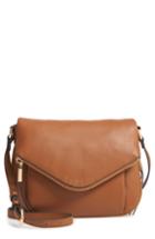Vince Camuto Key Leather Crossbody Bag - Brown