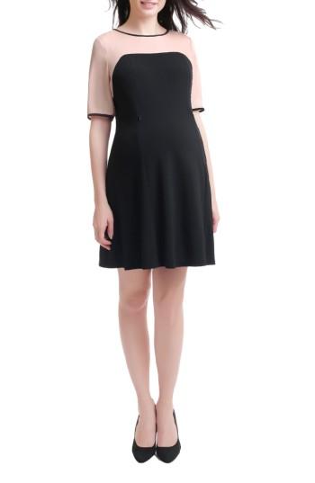 Women's Kimi & Kai Maggie Maternity/nursing Shift Dress - Black