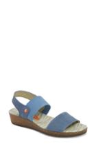 Women's Softinos By Fly London Sandal Us / 35eu - Blue