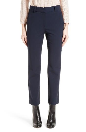 Women's Rebecca Taylor Crop Trousers - Blue