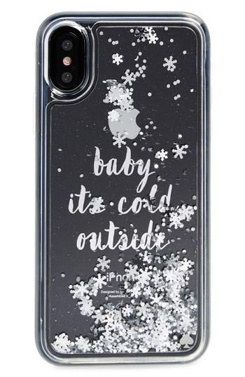 Kate Spade New York Baby It's Cold Outside Iphone 7/8/x Case - Metallic