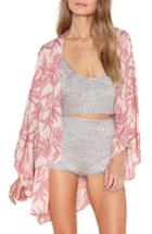 Women's Amuse Society Jessa Kimono - Pink