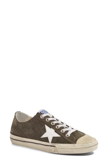 Women's Golden Goose V-star 2 Low Top Sneaker Eu - Green
