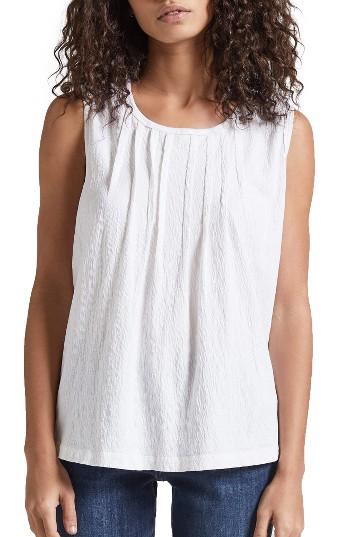 Women's Current/elliott The Pintuck Muscle Tee
