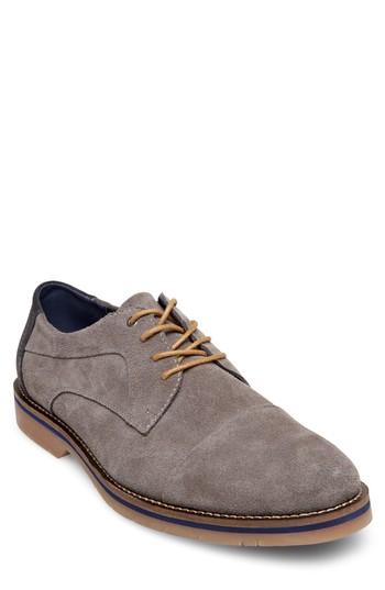 Men's Steve Madden Solemn Cap Toe Derby M - Grey