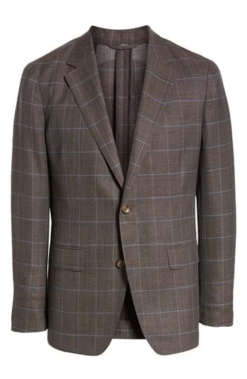 Men's Bonobos Slim Fit Unconstructed Wool Blazer L - Beige