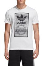 Men's Adidas Originals Traction In Action T-shirt, Size - White