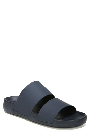 Men's Vince Mariner Slide Sandal M - Blue