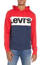 Men's Levi's Colorblock Vintage Logo Hoodie, Size - Red