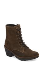 Women's Fly London Woke Lace-up Bootie Us / 35eu - Green