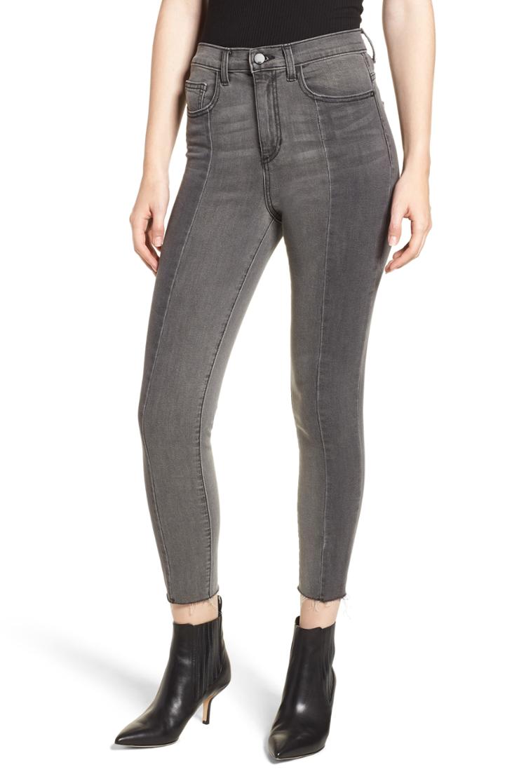 Women's Sp Black Seam Front Skinny Jeans