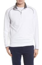 Men's Bobby Jones Xh20 Banded Bottom Pullover, Size - White